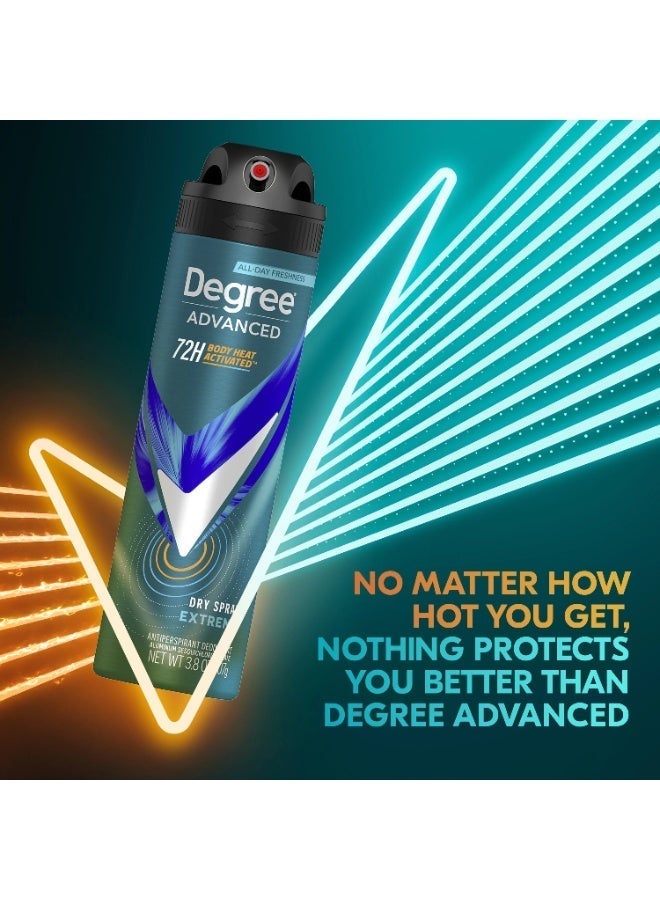 Degree Men MotionSense Antiperspirant Deodorant Dry Spray – Extreme (107 g) - Image 3